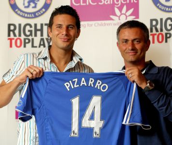Pizarro y Mourinho
